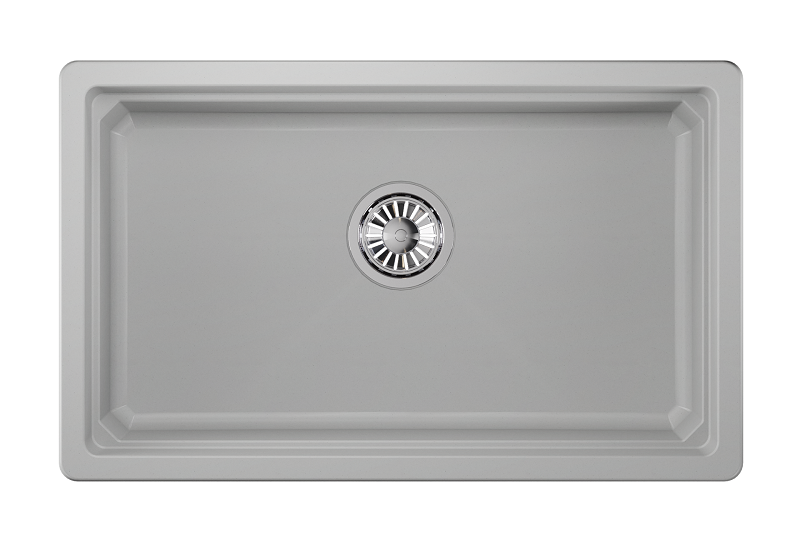 Мойка для кухни Granula Kitchen Space 7303U арктик, 73х45 см, прямоугольная